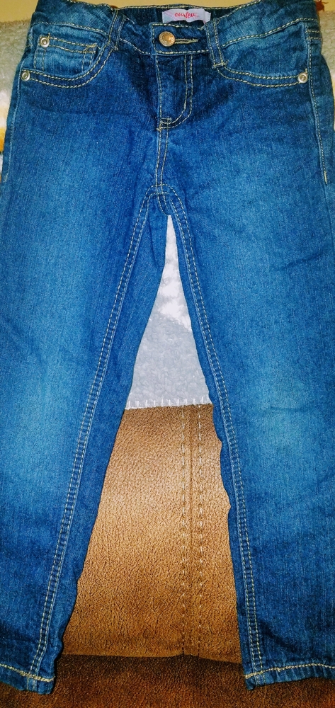 Girls Curfew Jean's with Embellished Pocket